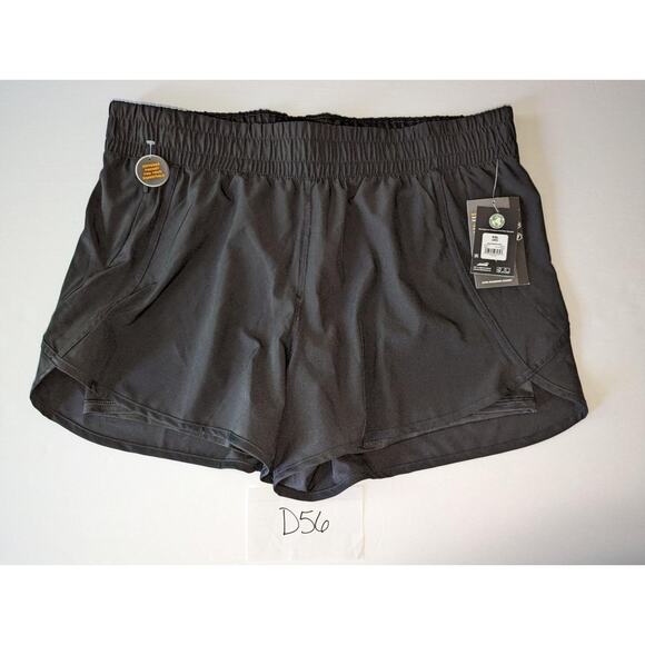 Avia Layered Shorts Sizes XXL Black NWT -0523D56 - Picture 1 of 2